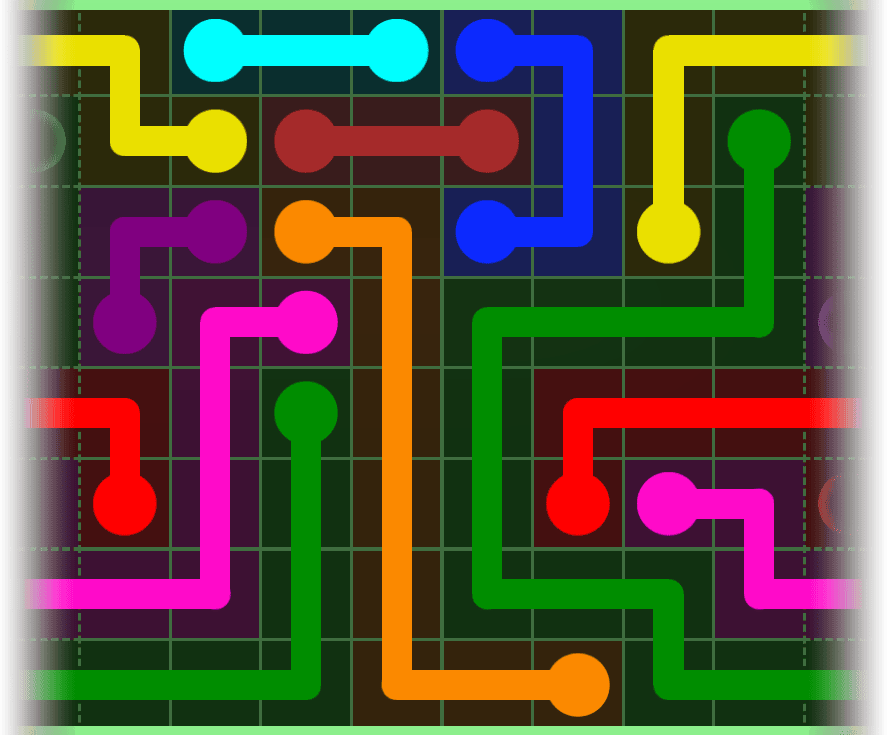 Flow Free Warps 2363 Solution