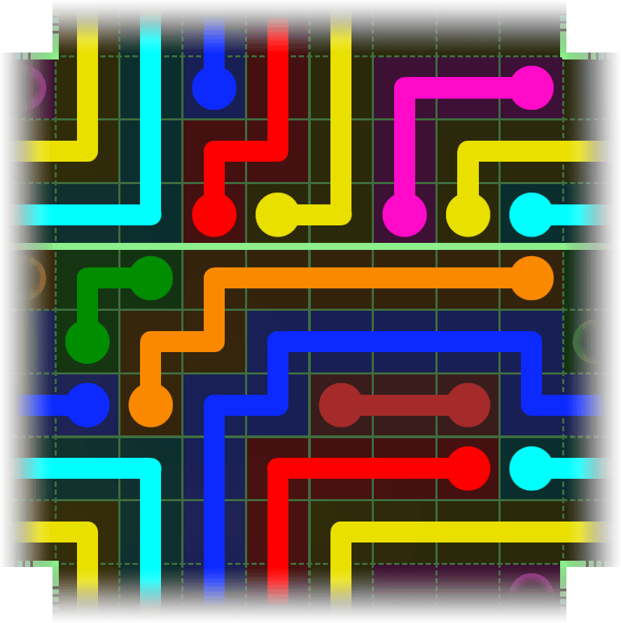 Flow Free Warps 2342 Solution