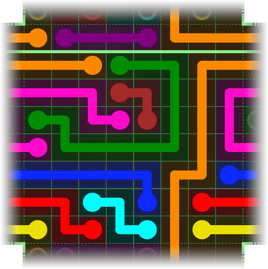 Flow Free Warps 2348 Solution