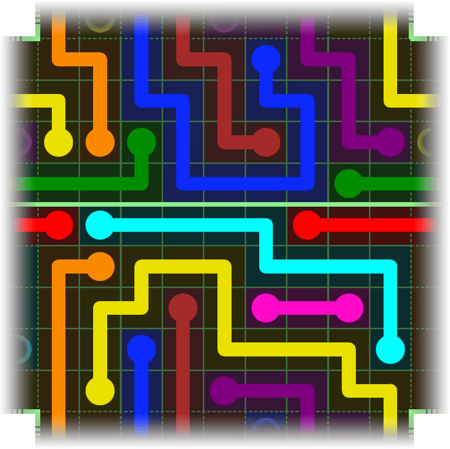 Flow Free Warps 2375 Solution