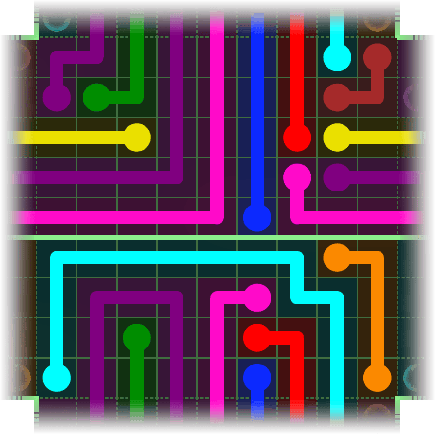 Flow Free Warps 2376 Solution