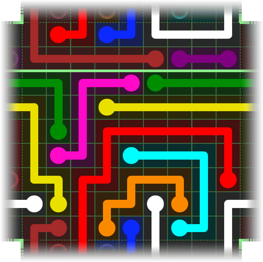 Flow Free Warps 2382 Solution