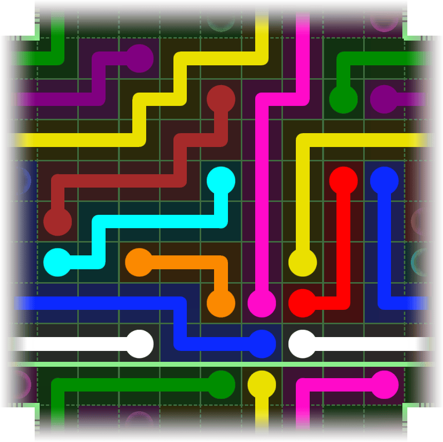 Flow Free Warps 2388 Solution