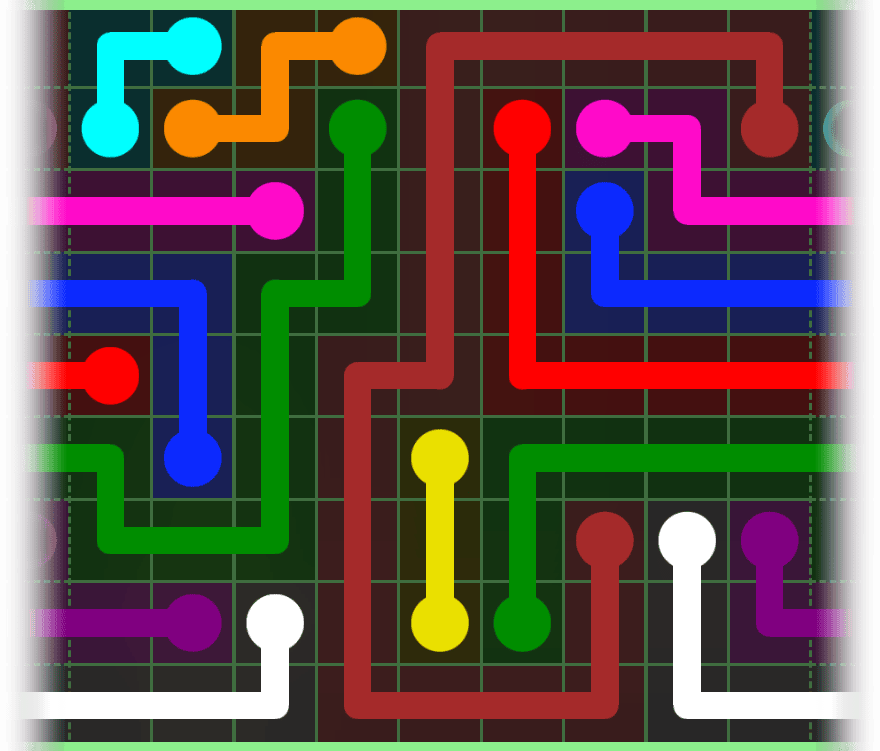 Flow Free Warps 2389 Solution