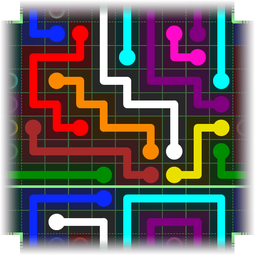 Flow Free Warps 2396 Solution