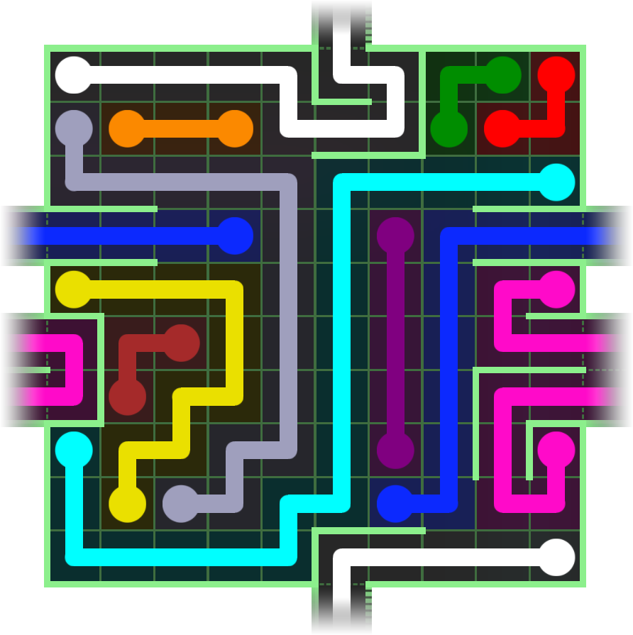 Flow Free Warps 2711 Solution