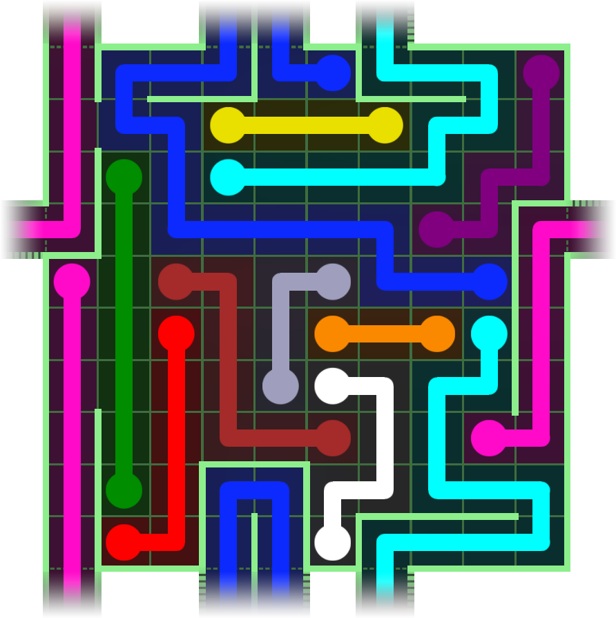 Flow Free Warps 2706 Solution