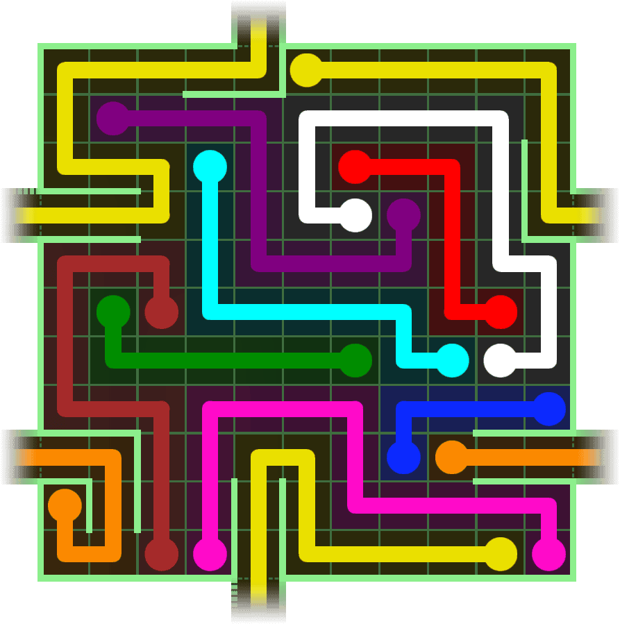 Flow Free Warps 2731 Solution