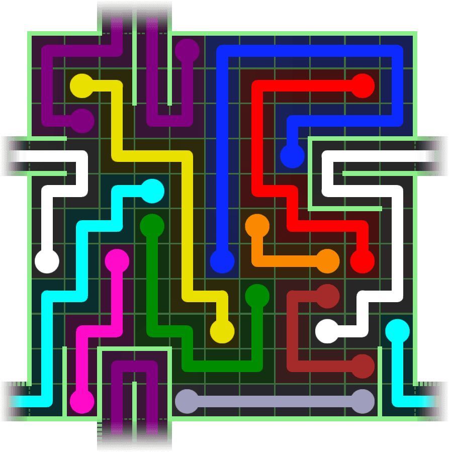 Flow Free Warps 2739 Solution