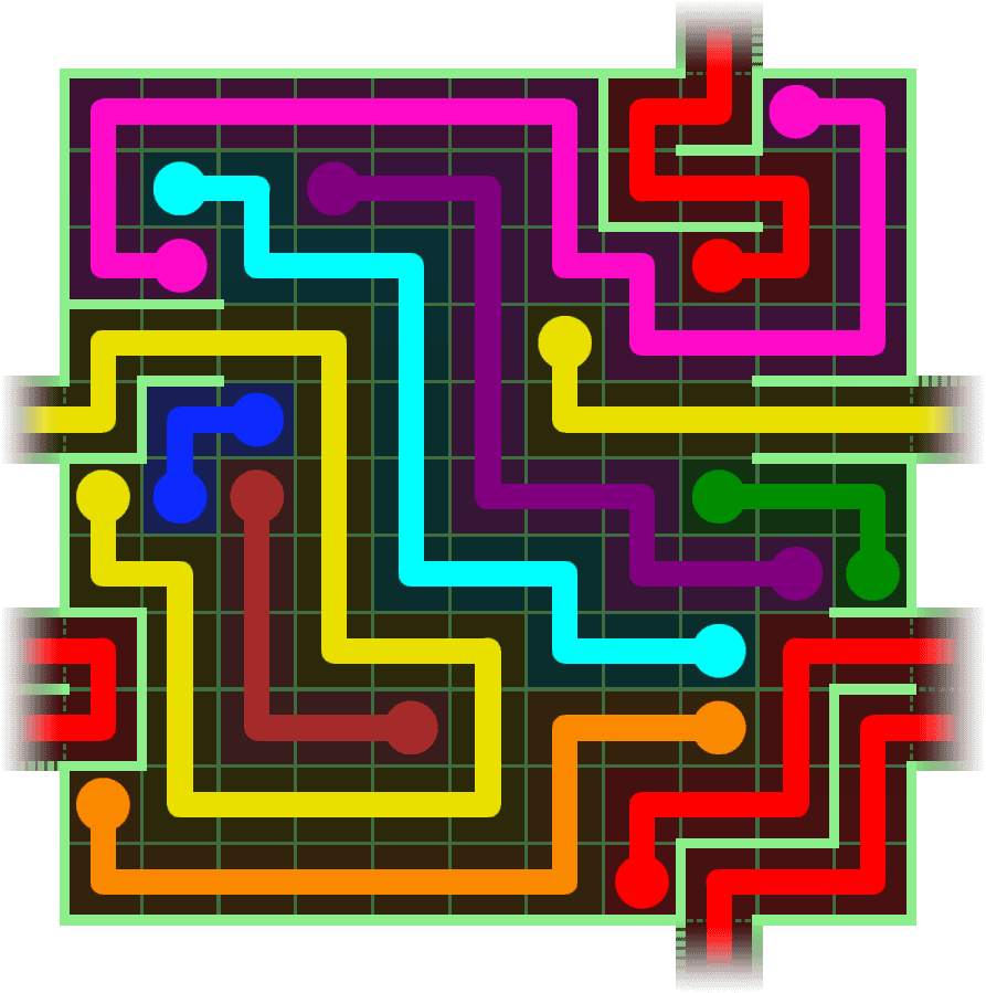 Flow Free Warps 2746 Solution