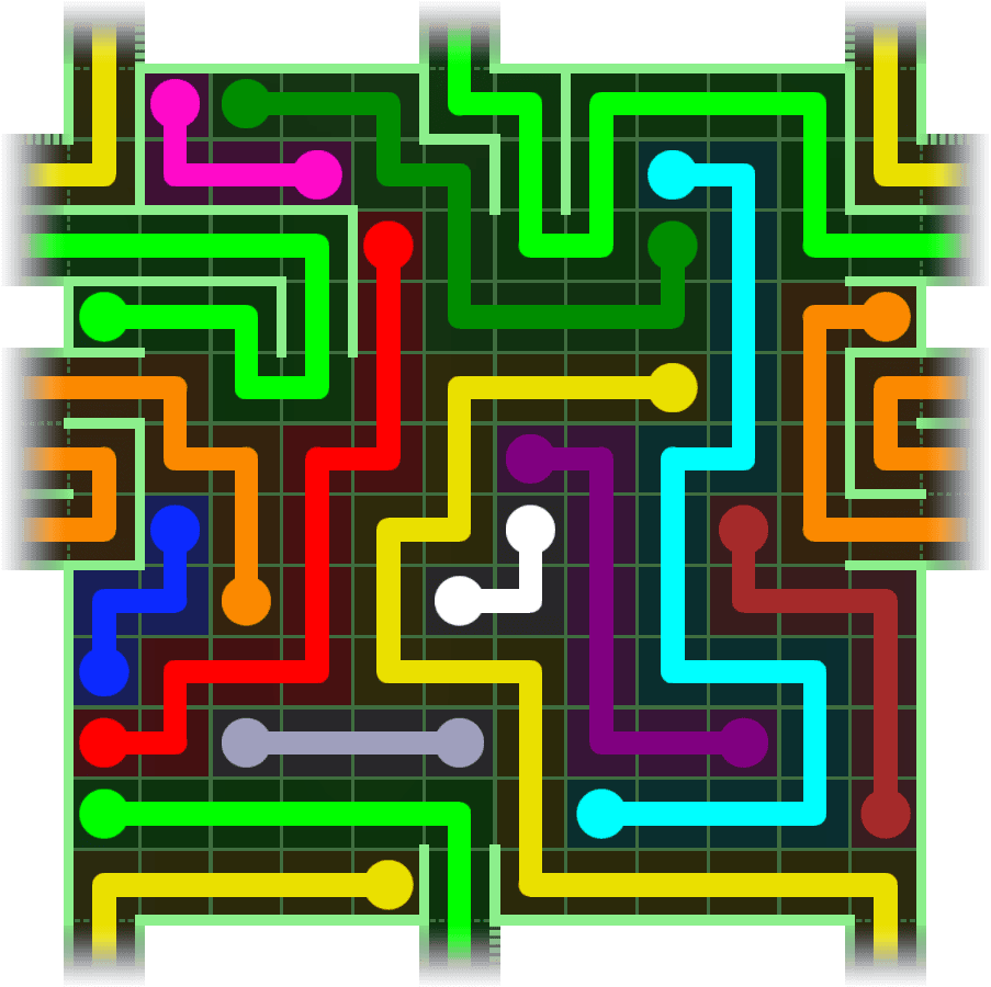 Flow Free Warps 2761 Solution