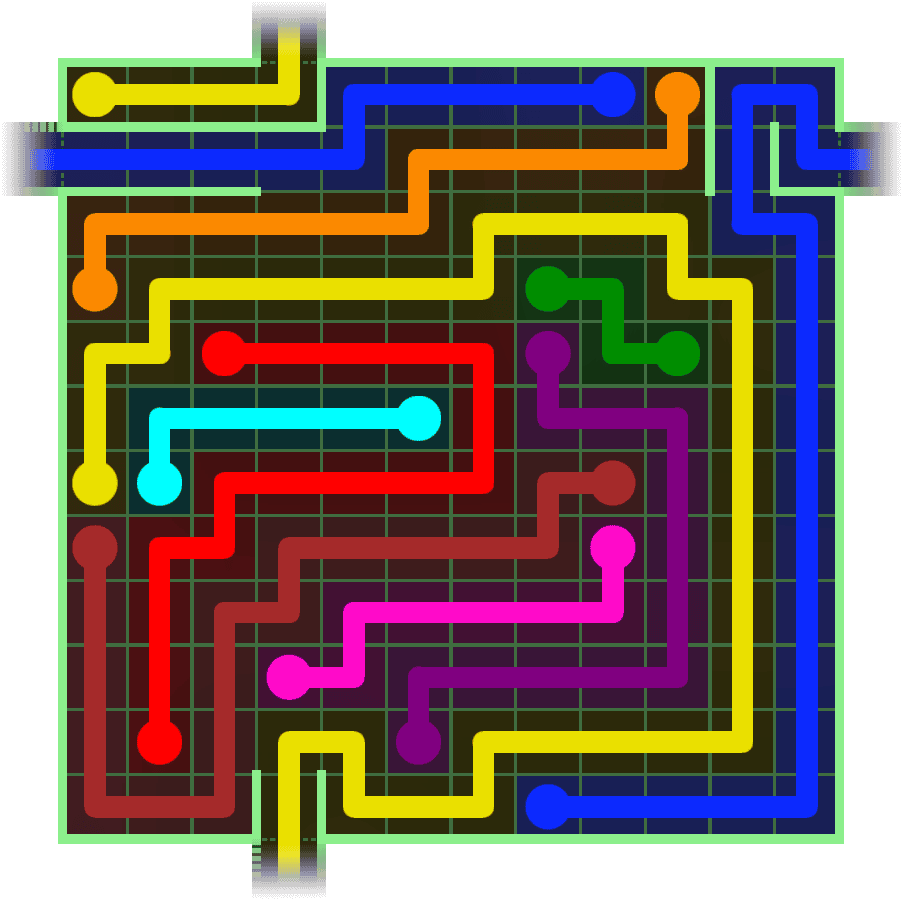 Flow Free Warps 2763 Solution