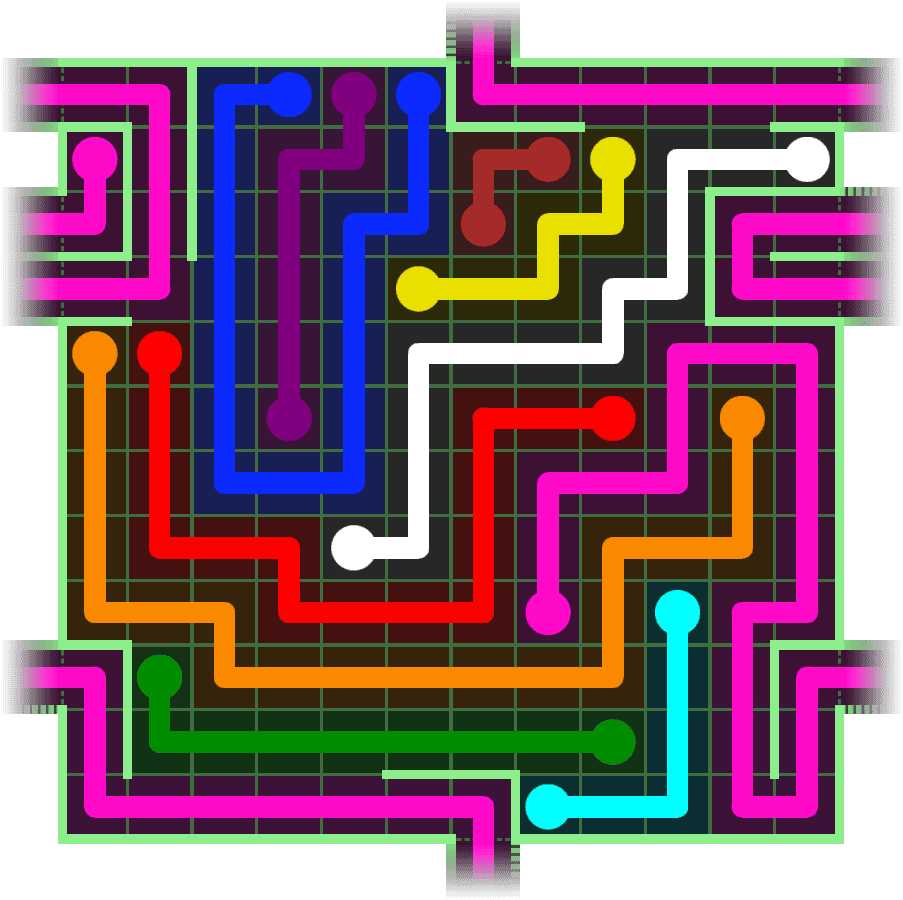 Flow Free Warps 2773 Solution