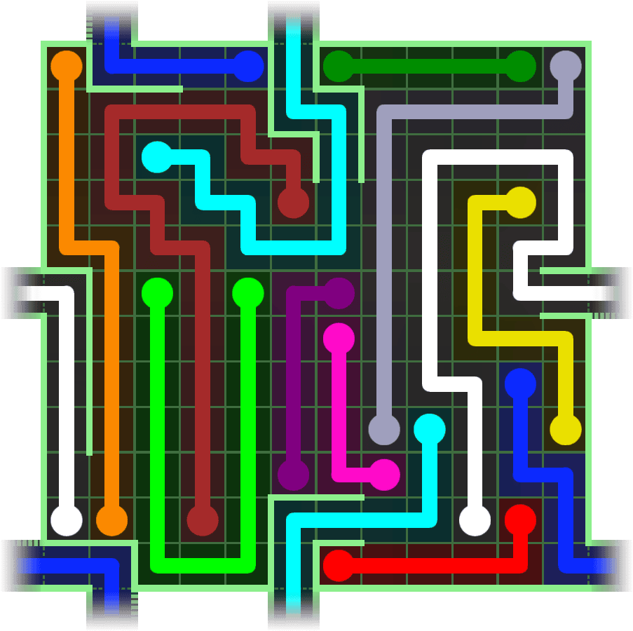 Flow Free Warps 2774 Solution