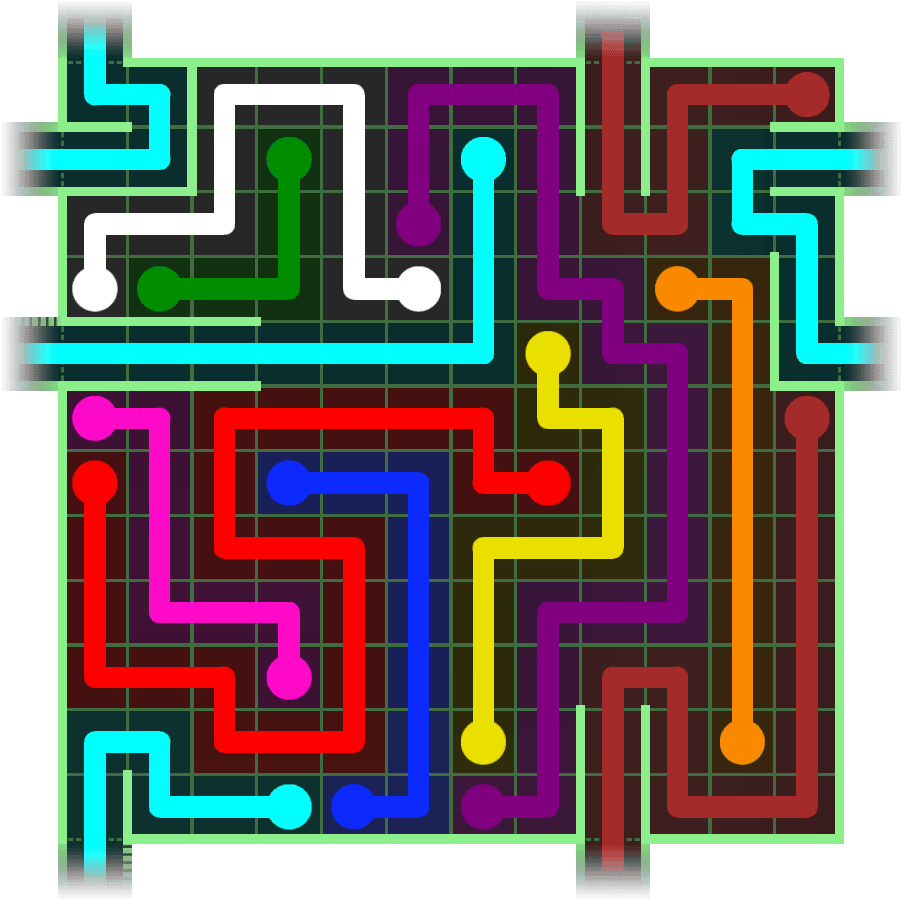 Flow Free Warps 2781 Solution