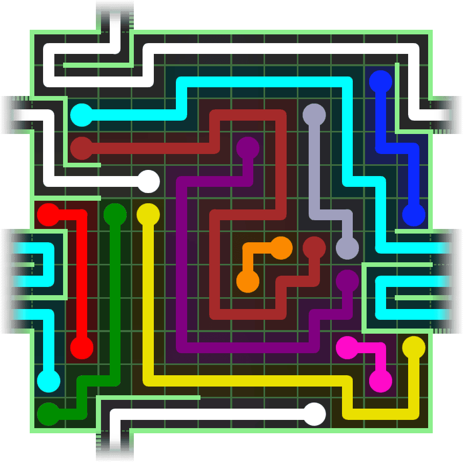 Flow Free Warps 2782 Solution