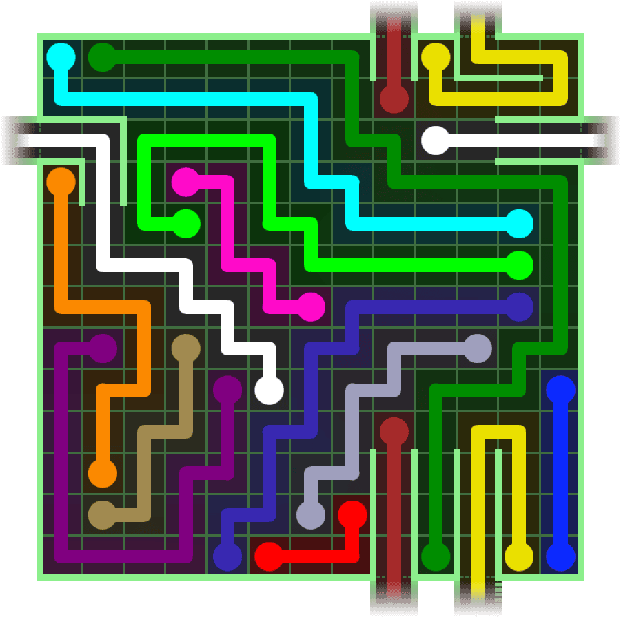 Flow Free Warps 2805 Solution