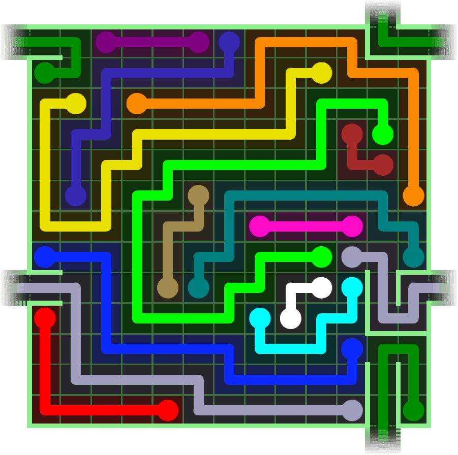 Flow Free Warps 2806 Solution