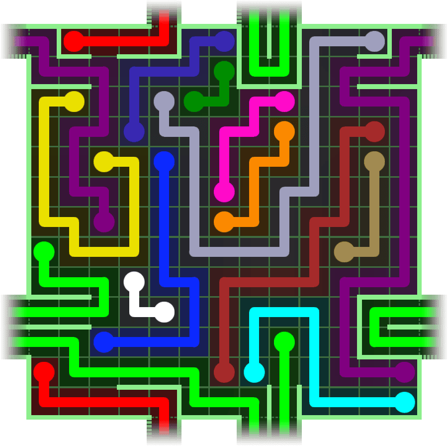 Flow Free Warps 2807 Solution