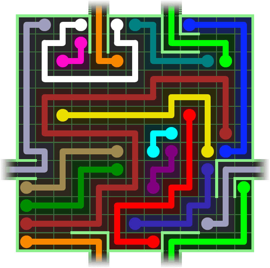 Flow Free Warps 2819 Solution