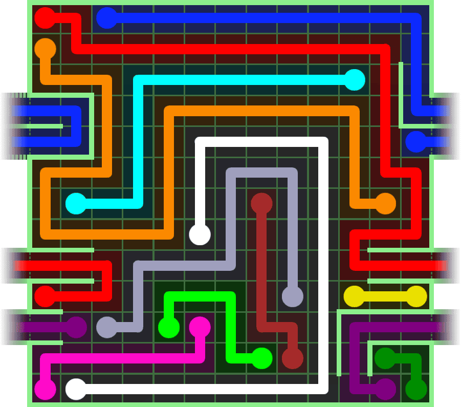 Flow Free Warps 2797 Solution