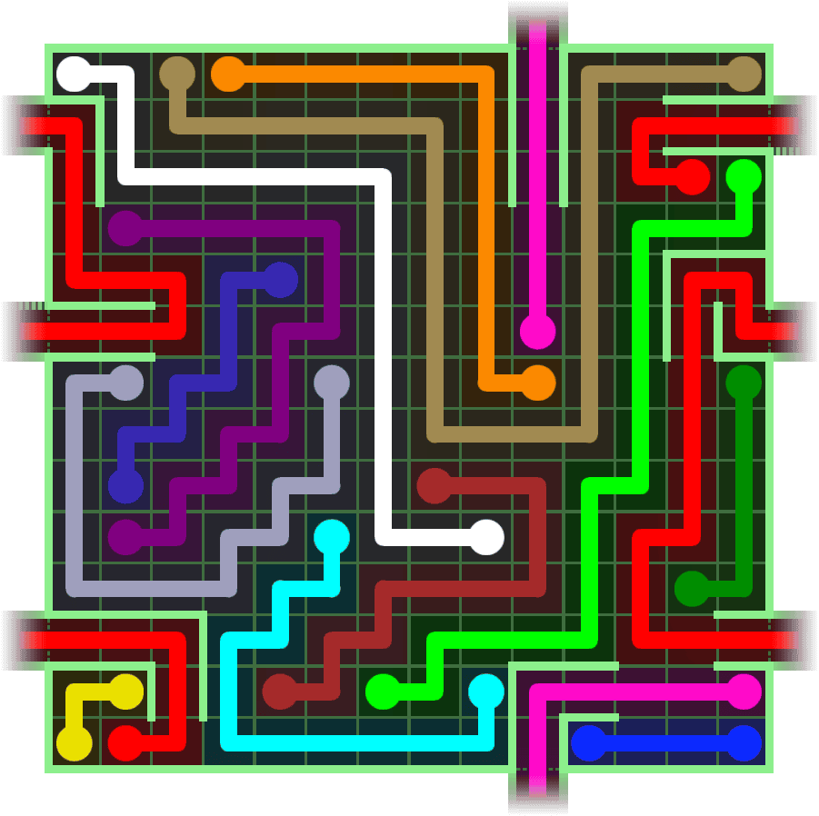 Flow Free Warps 2822 Solution