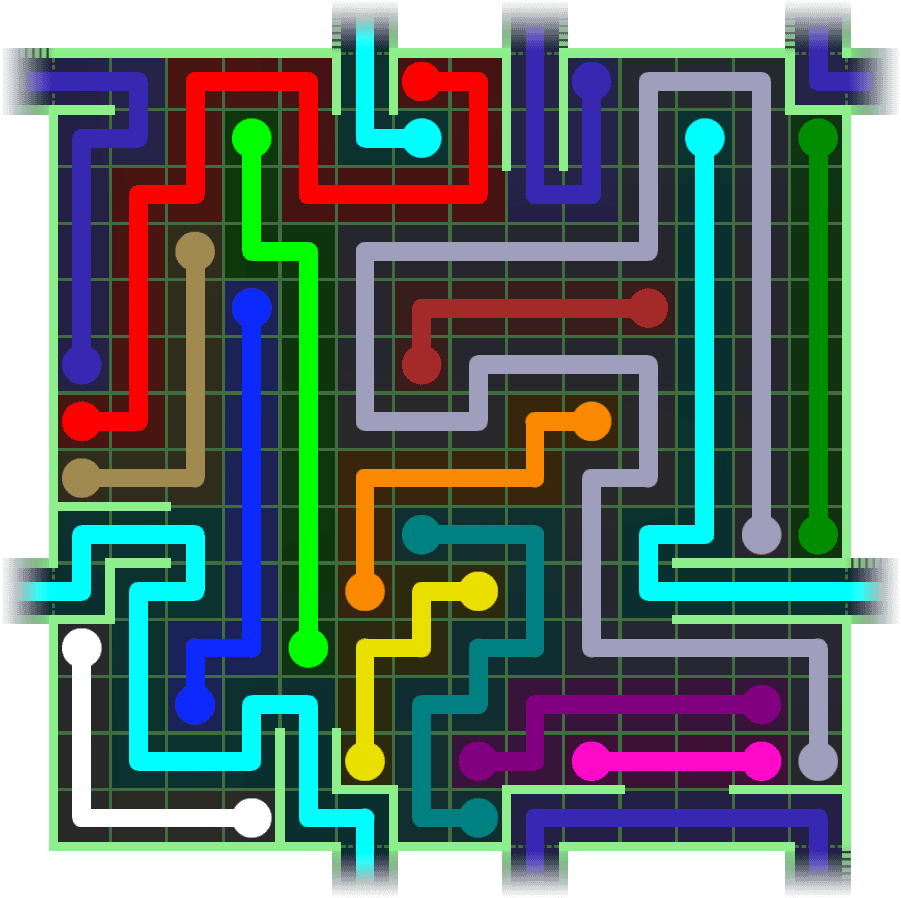 Flow Free Warps 2838 Solution