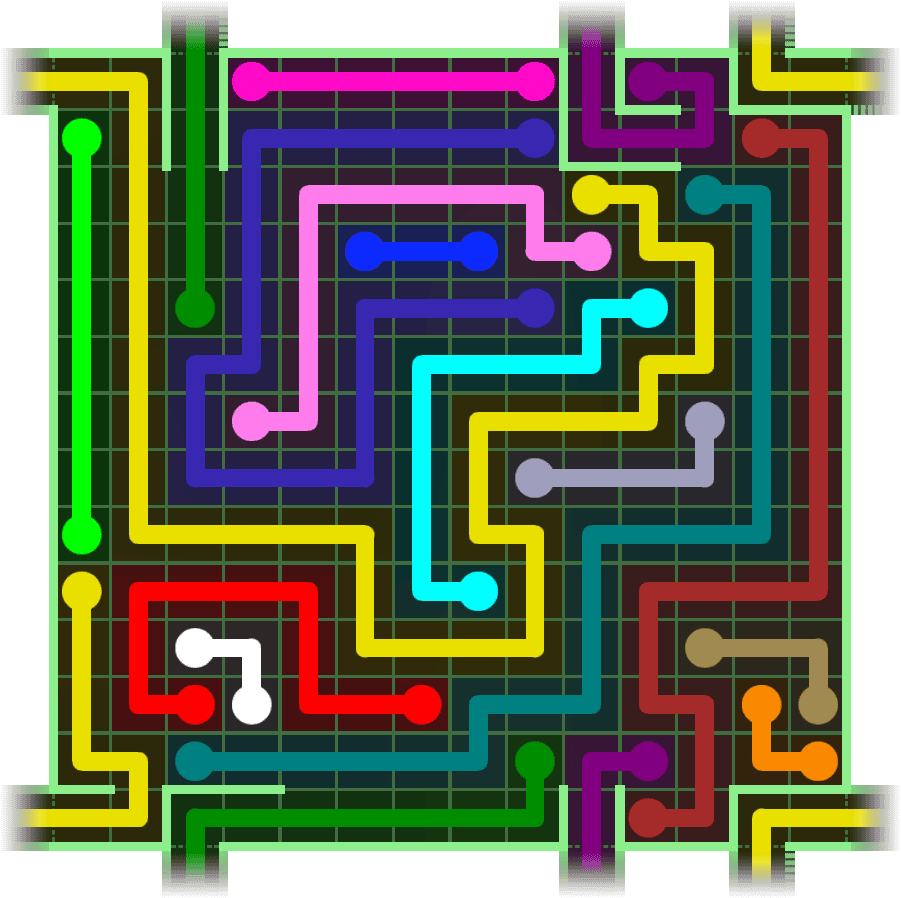 Flow Free Warps 2846 Solution