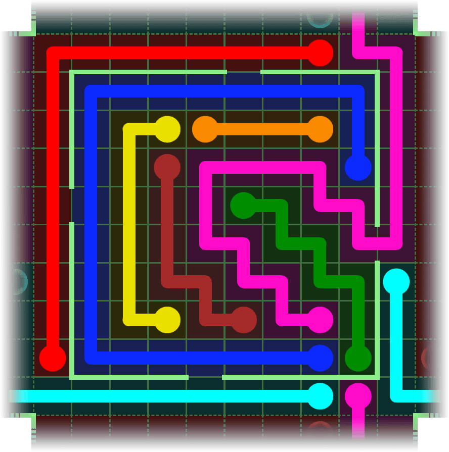 Flow Free Warps 2505 Solution