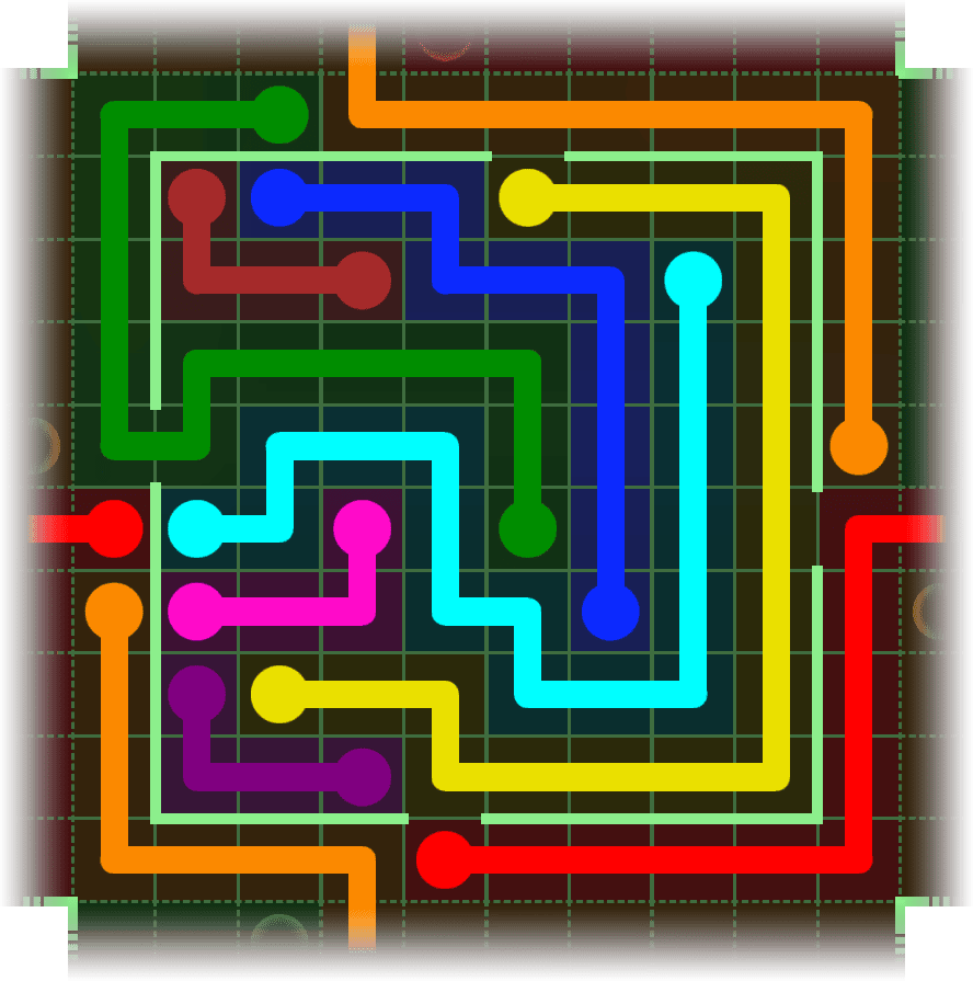 Flow Free Warps 2514 Solution