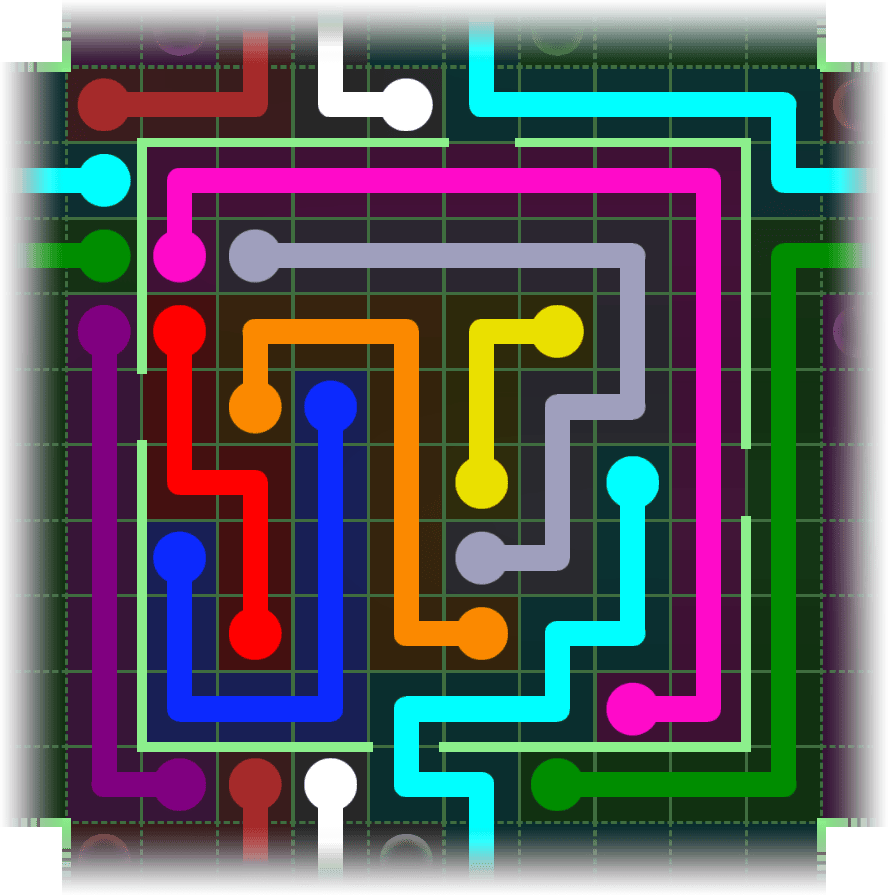 Flow Free Warps 2497 Solution