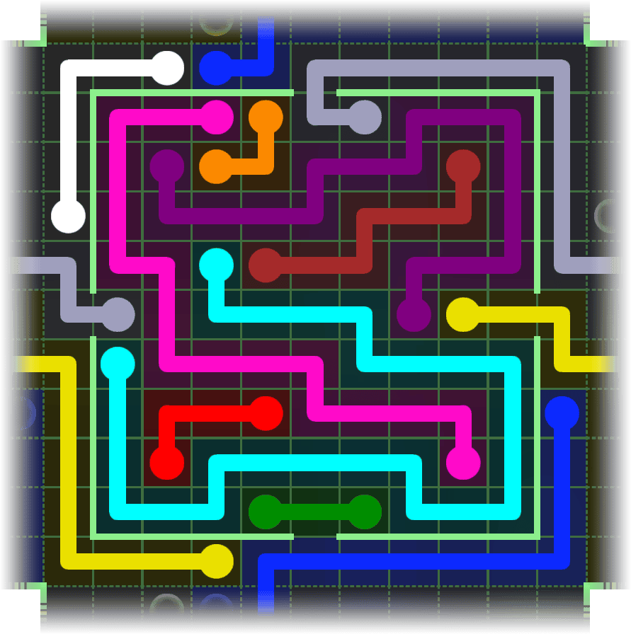 Flow Free Warps 2529 Solution