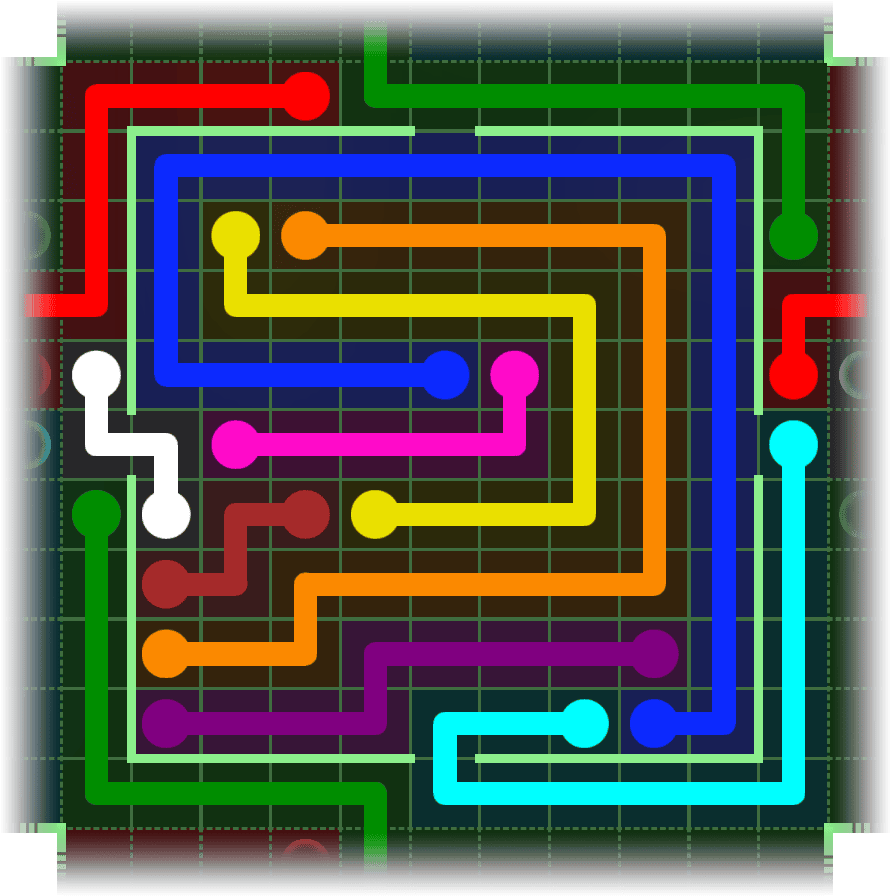 Flow Free Warps 2533 Solution