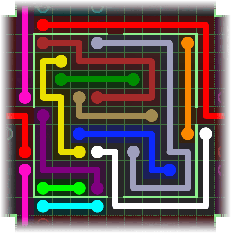 Flow Free Warps 2535 Solution