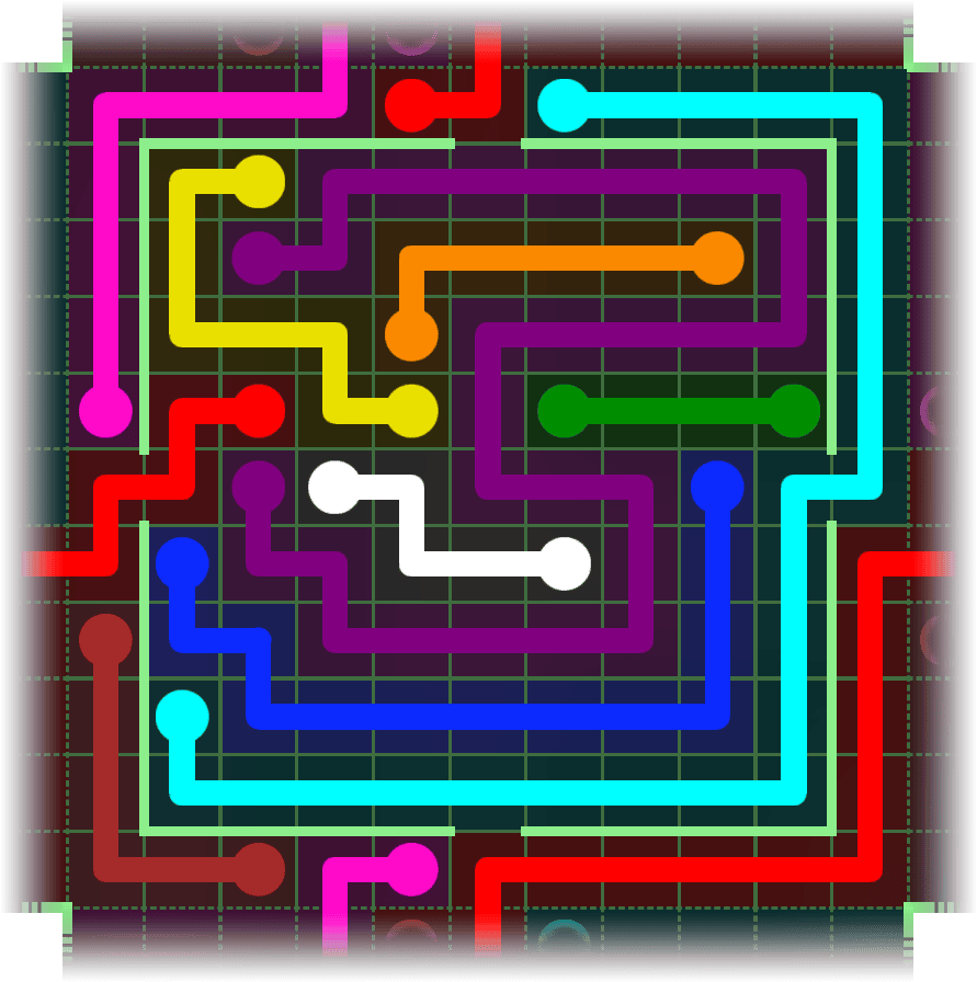 Flow Free Warps 2540 Solution