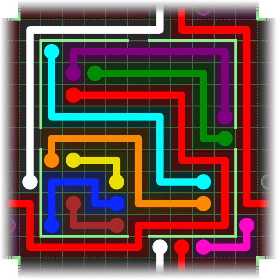 Flow Free Warps 2548 Solution