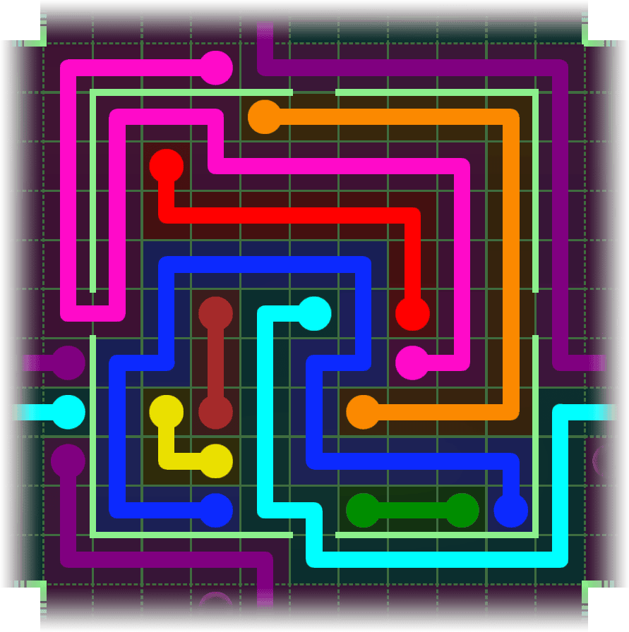 Flow Free Warps 2549 Solution