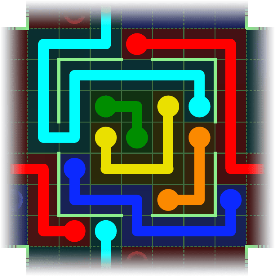 Flow Free Warps 2414 Solution