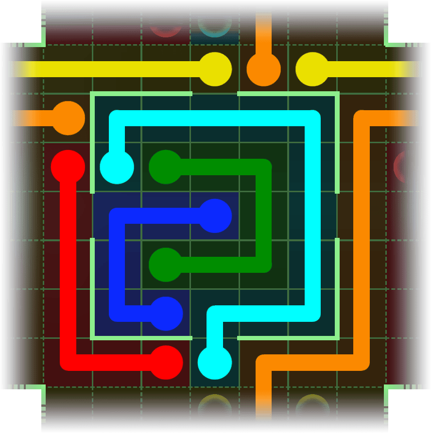 Flow Free Warps 2415 Solution