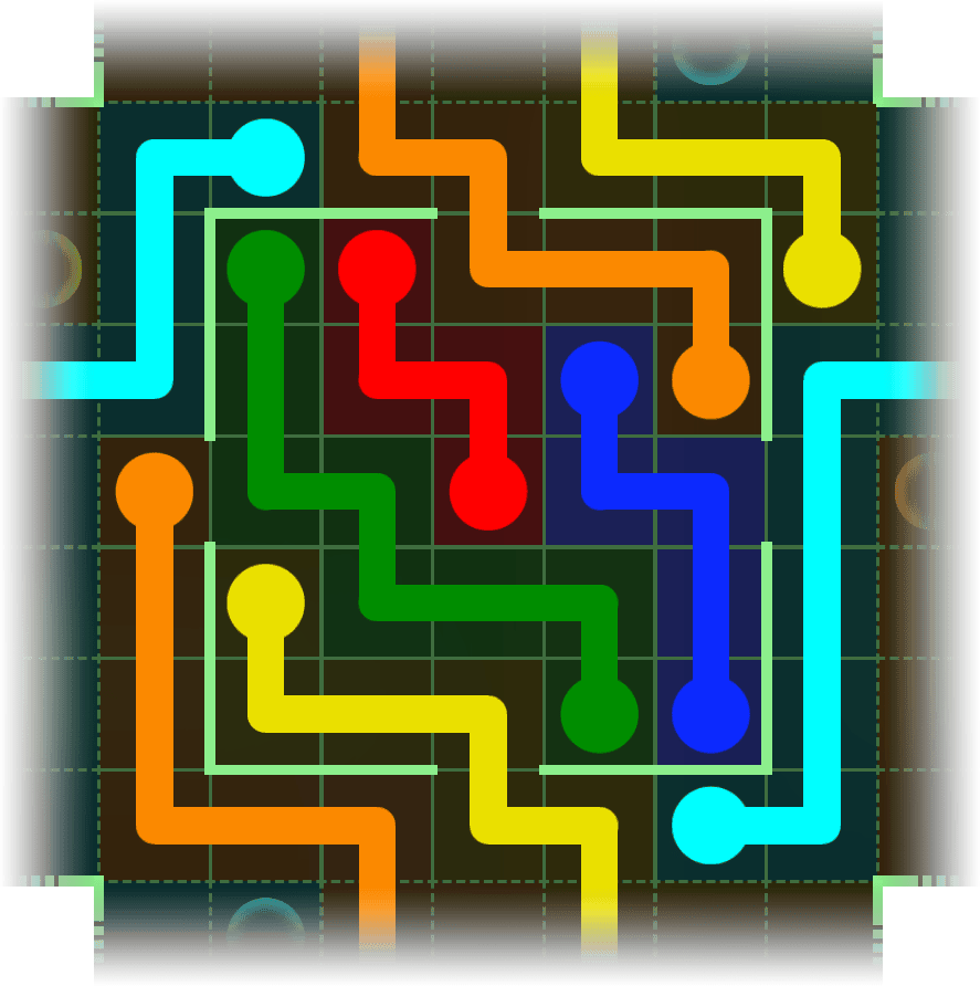 Flow Free Warps 2416 Solution