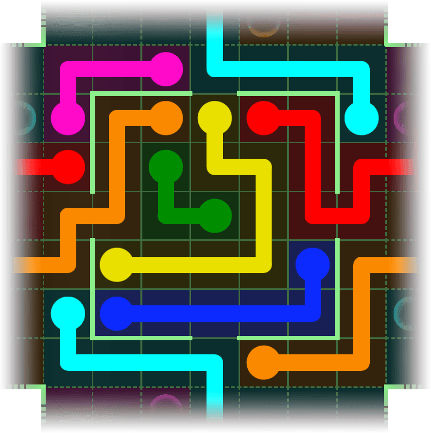 Flow Free Warps 2419 Solution