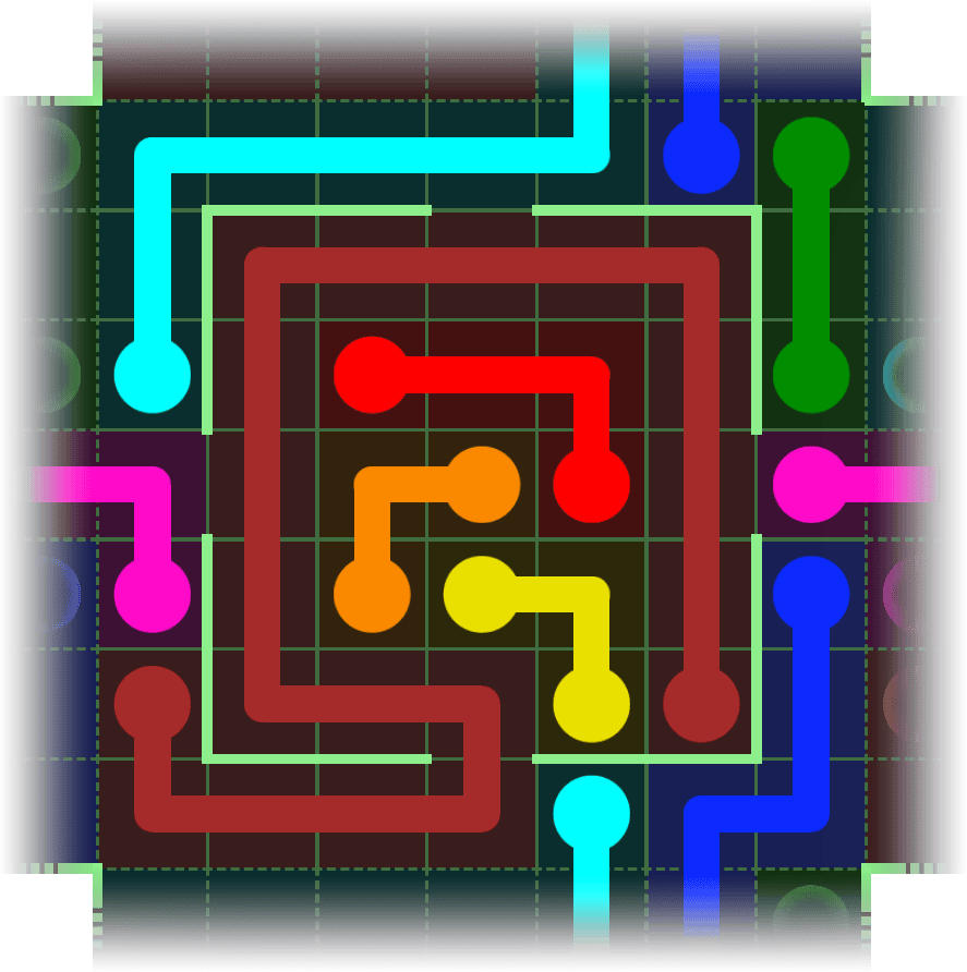 Flow Free Warps 2407 Solution