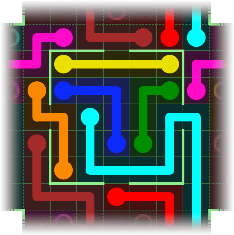 Flow Free Warps 2408 Solution