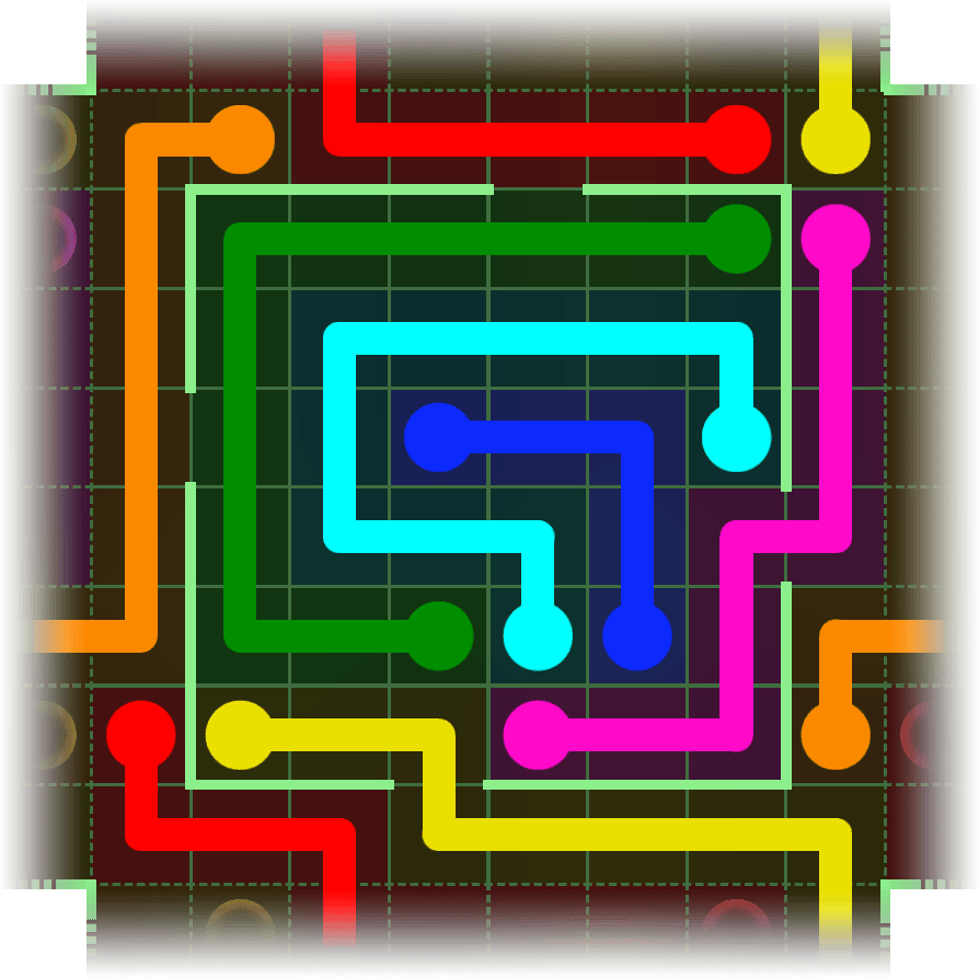 Flow Free Warps 2433 Solution