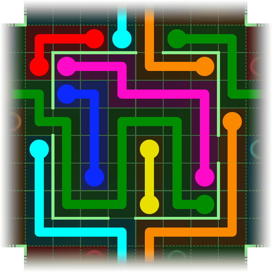 Flow Free Warps 2439 Solution