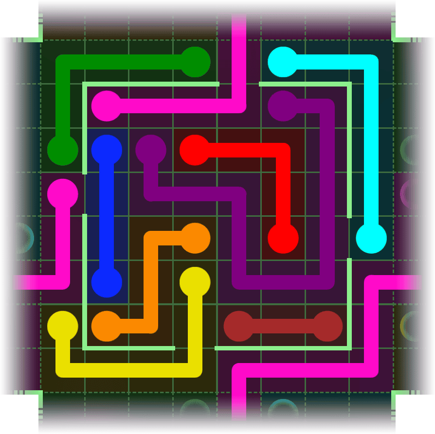 Flow Free Warps 2459 Solution