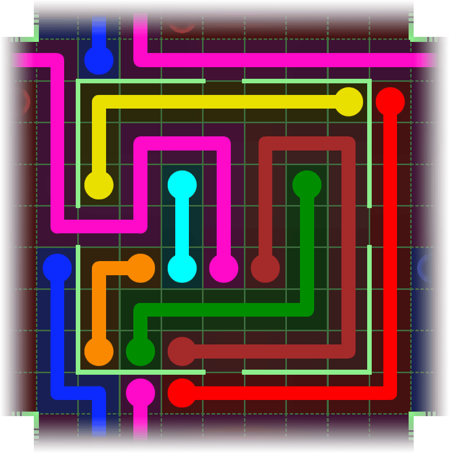 Flow Free Warps 2470 Solution