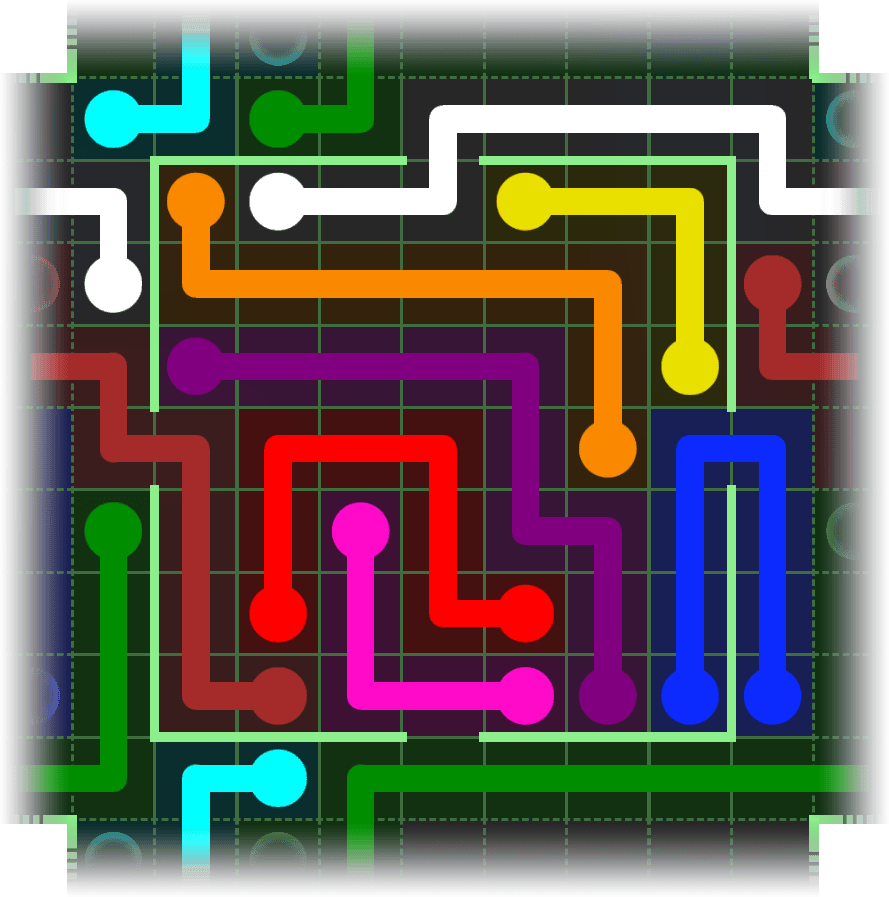 Flow Free Warps 2474 Solution