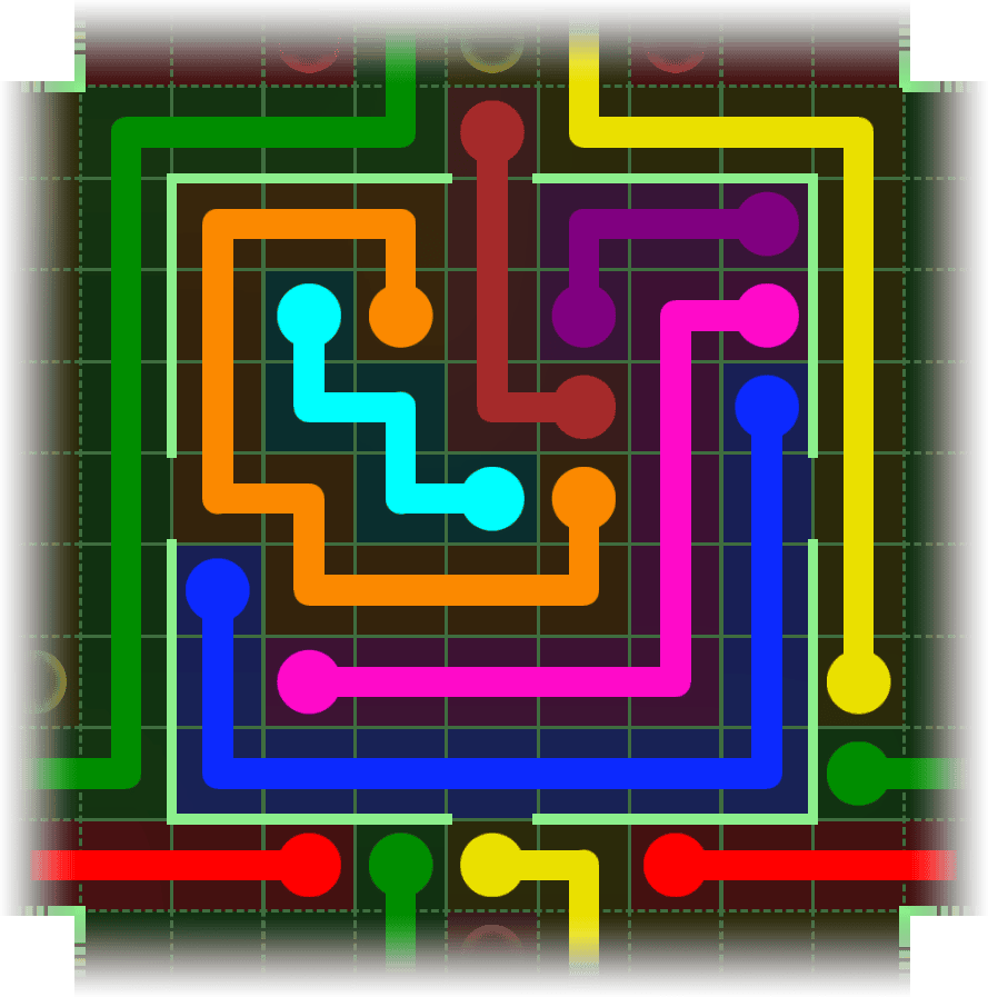 Flow Free Warps 2475 Solution