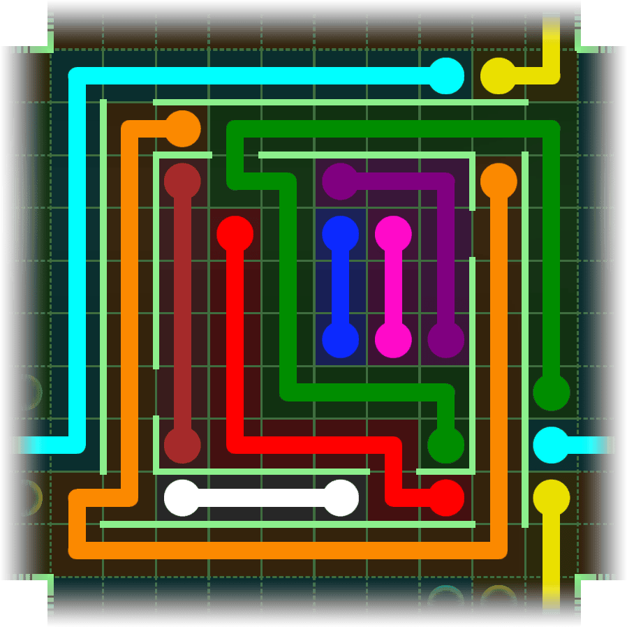 Flow Free Warps 2583 Solution